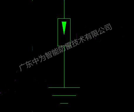 浪涌保護(hù)器的電氣符號(hào)是什么，在系統(tǒng)圖紙中怎么表示？
